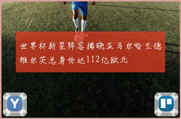 世界杯新星阵容揭晓亚马尔哈兰德维尔茨总身价达112亿欧元